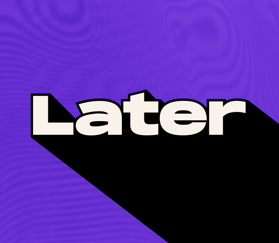 Rebranded Later logo