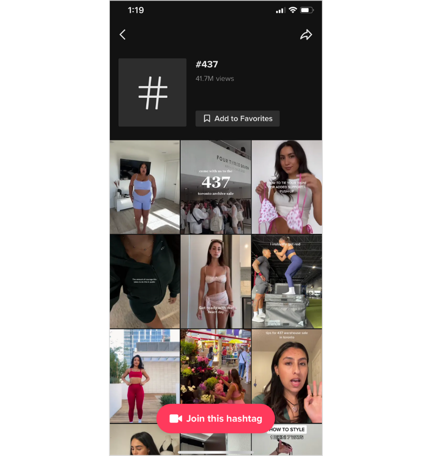 #437 on TikTok.